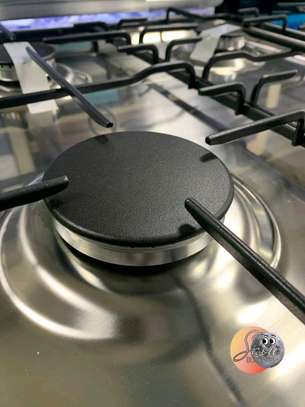 CUISINIERE INDESIT 4FEUX A GAZ 60X60 FOUR A GAZ GRIS image 2