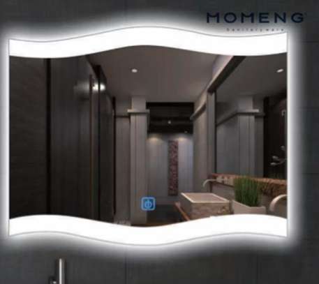 Miroir lumineux LED  avec horloge digitale image 6