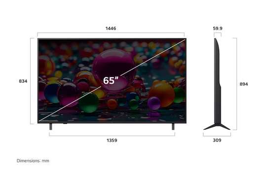 Smart TV LG, 75" (2025) UHD AI UA77 4K image 5