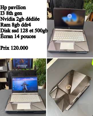 Ordinateur Hp i5 8th / nvidia 2gb dédié image 2