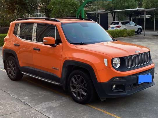 Jeep Renegade SUV compact orange vif robuste image 2