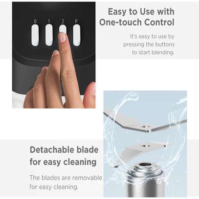 Midea - Mixeur avec broyeur - 1 Litre (MJ-BL6008BW) image 4