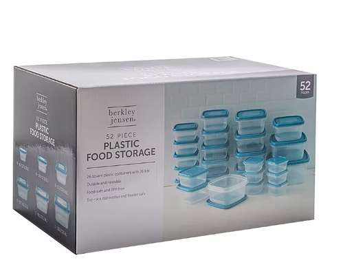 Ensemble de boîtes Tupperware hermétiques en plastique image 2