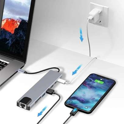 Adaptateur USB C vers HDMI, 8-en-1, Multiport image 8