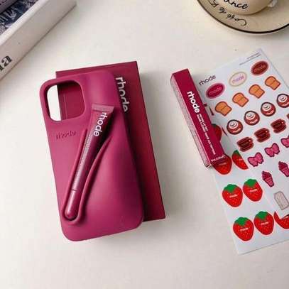 Étui de téléphone + lipgloss pour iPhone 15 et 16 pro image 2