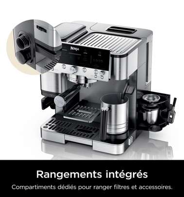 Ninja Luxe Premier 3-en-1 Machine à Café Argent image 3