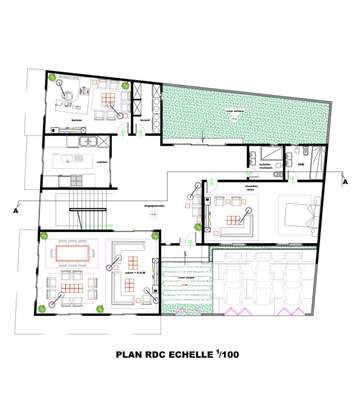 Plan architecture, dessinateur, maison, plan 2D, architecte image 6