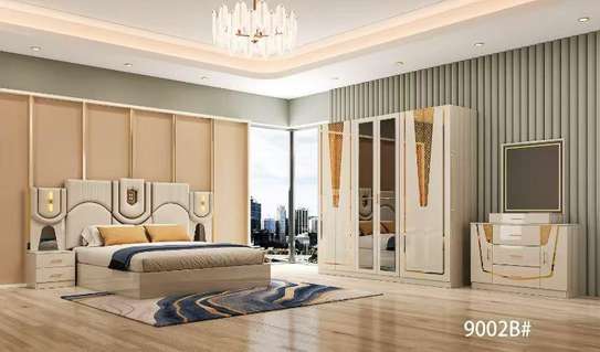 Ensemble chambre complète moderne marron foncé luxe image 8