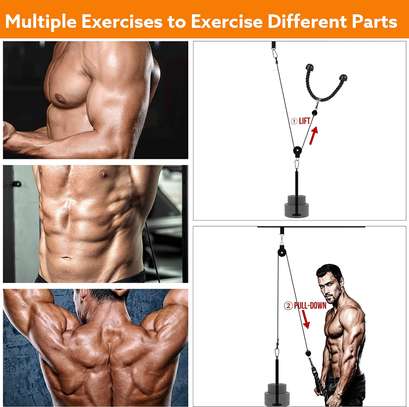 Système Poulie Musculation, Biceps, Triceps, LAT pulldowns image 5