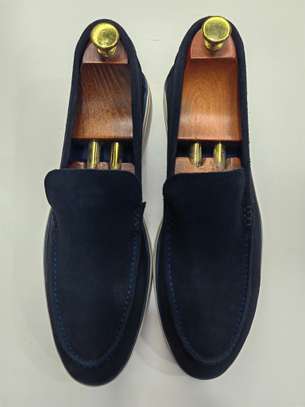 Mocassins daim LORO piana confort élégance classique image 8