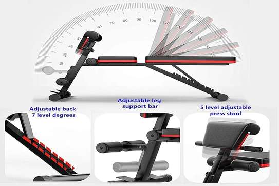 Banc de musculation multifonctionnel réglable image 7