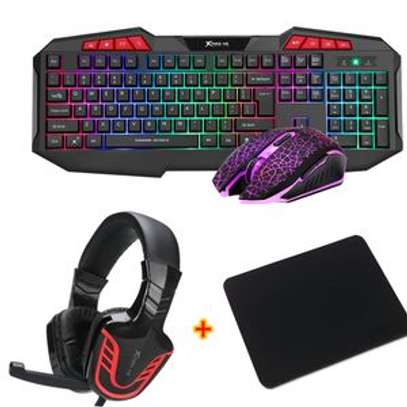 Casque Gamer BANDA G11 avec Clavier Souris et Tapis image 2