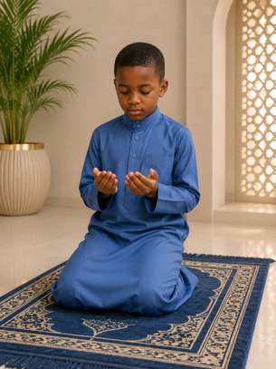 Abaya Al fares pour enfants de 4 à 16 ans image 2