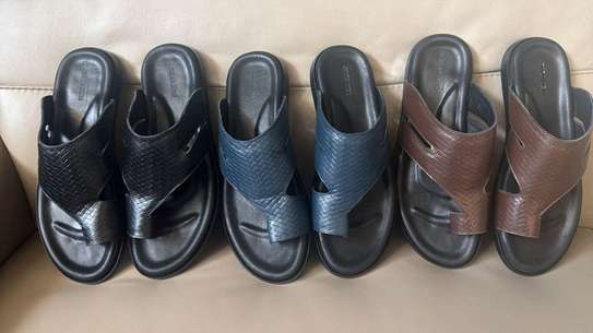 Zara sandales cuir confort été image 11