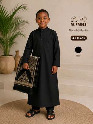 Abaya Al fares pour enfants de 4 à 16 ans image 4