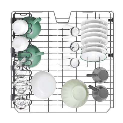 LAVE VAISSELLE CANDY ENCASTRABLE 13 COUVERTS GRIS image 8
