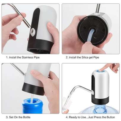 Distributeur eau portable électrique inox compact image 2
