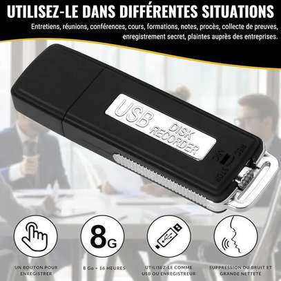 ENREGISTREUR VOCAL NUMERIQUE 8Go ET  96H D'autonomie image 2