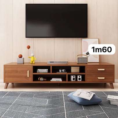 Meuble TV ajustable en bois moderne image 10