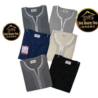 Dialaba coton courtes manches sans pantalon image 4