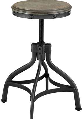 Tabouret en bois avec hauteur ajustable (50-64cm) image 5