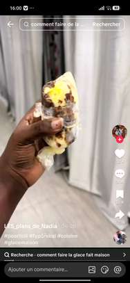 Glace  chocolat vanille bâtonnets crémeux image 4