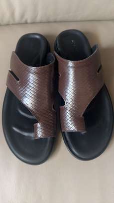 Zara sandales cuir confort été image 4