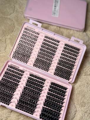 Cils en cluster et cils bandeau image 3