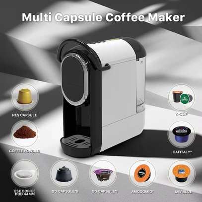 MACHINE A CAFE MAXIMUS 4 EN 1 CAPSULE NOIR BLANC SDDM-W542 image 2