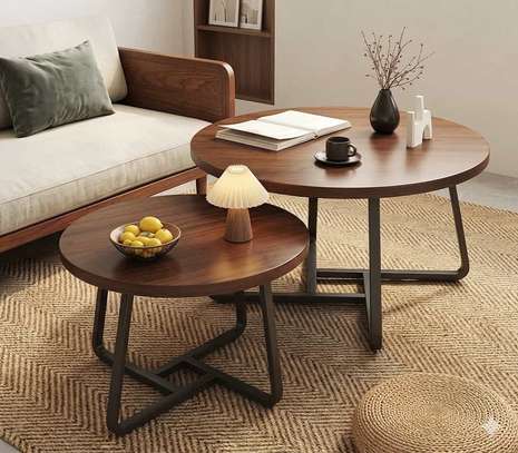 tables basses gigognes rondes image 2