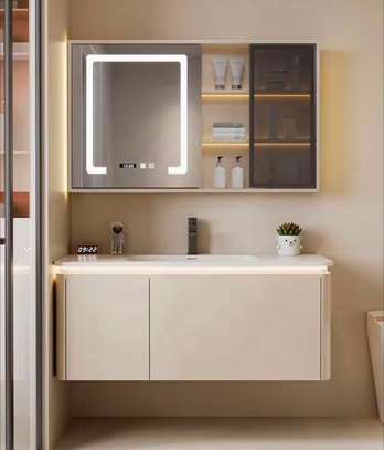 Meuble salle de bain  LED avec rangements image 14