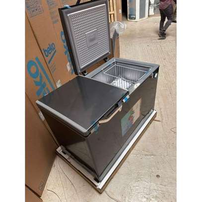 CONGELATEUR ENDURO HORIZONTAL 2PORTES 580LITRES GRIS FONCE image 2