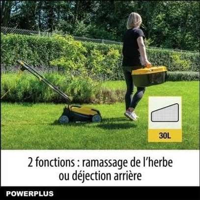 Tondeuse à gazon  320 mm Ø ramassage et éjection POWERPLUS image 3