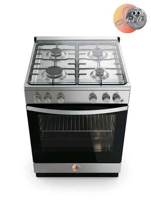 CUISINIERE INDESIT 4FEUX A GAZ 60X60 FOUR A GAZ GRIS image 4