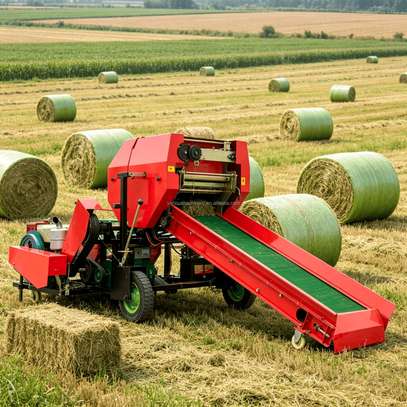 Machine à emballer le foin,la paille,l'herbe image 2