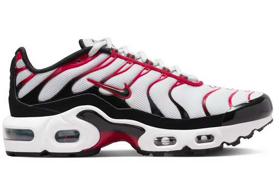 Nike Air Max Tn Blanc Noir Rouge Confort Running image 10