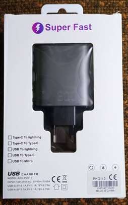 Chargeur USB rapide GaN 200W à 5 ports image 2