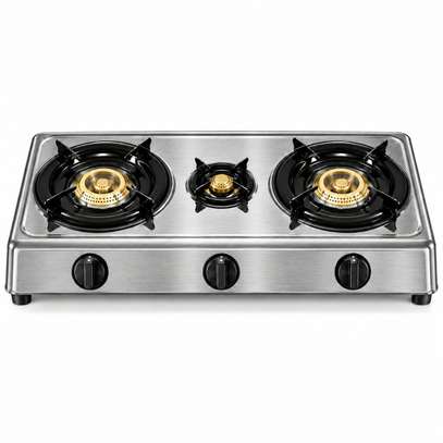 PLAQUE SILTAL 3FEUX A GAZ INOX S3BS image 2