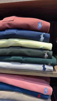 Ralph Lauren Polo manches courtes logo brodé coloré image 2