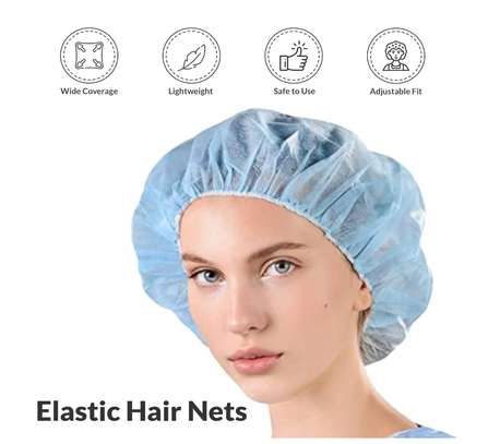 Pack de 100 calots bouffants jetable image 4