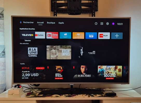 TV PHILIPS SMART ANDROID 50 POUCES AVEC AMBILIGHT image 3