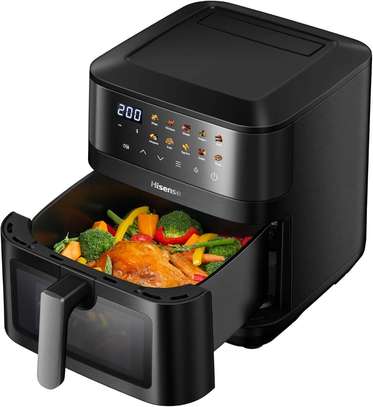 AIR FRYER HISENSE 8LITRES FENETRE VISIBLE NOIR H08AFBK1S4 image 4