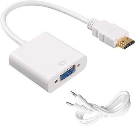 Adaptateur convertisseur vidéo HDTV 1080P HDMI vers VGA image 8