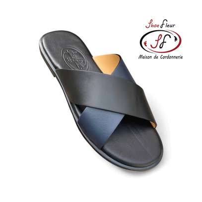 Chaussure homme sandale en cuir modèle JAMBAAR image 3