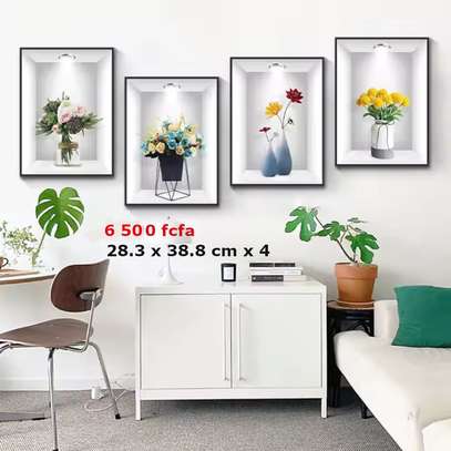 Autocollants muraux en papier vinyl ou  3D image 14