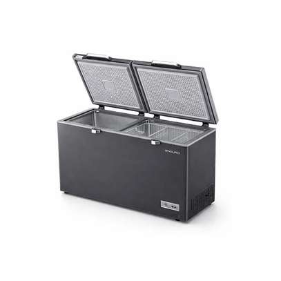 CONGELATEUR 580LITRES ENDURO HORIZONTAL 2PORTES GRIS FONCE image 2