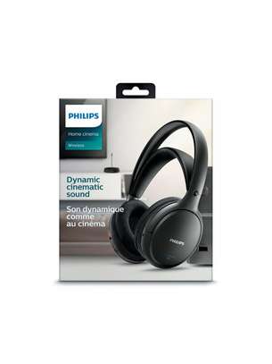 Philips casque sans fil home cinéma noir son dynamique image 3