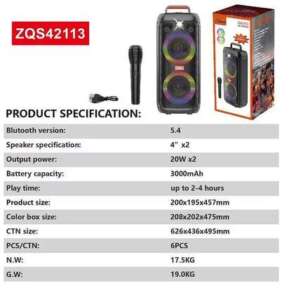 SinG-e Enceinte Bluetooth RGB portable ZQS-42113 image 13