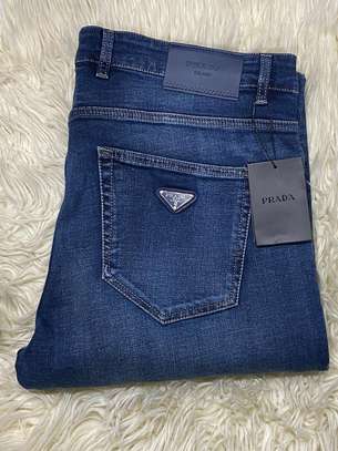 Prada jeans classique coupe soignée luxe image 2