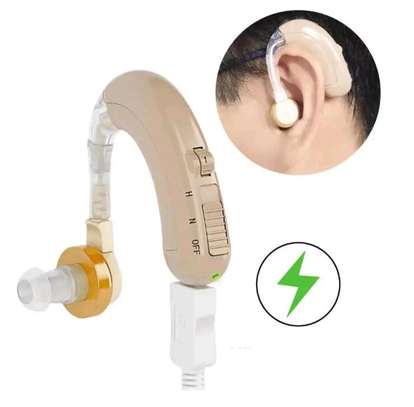 Appareil auditif intra-auriculaire rechargeable bleu foncé image 4